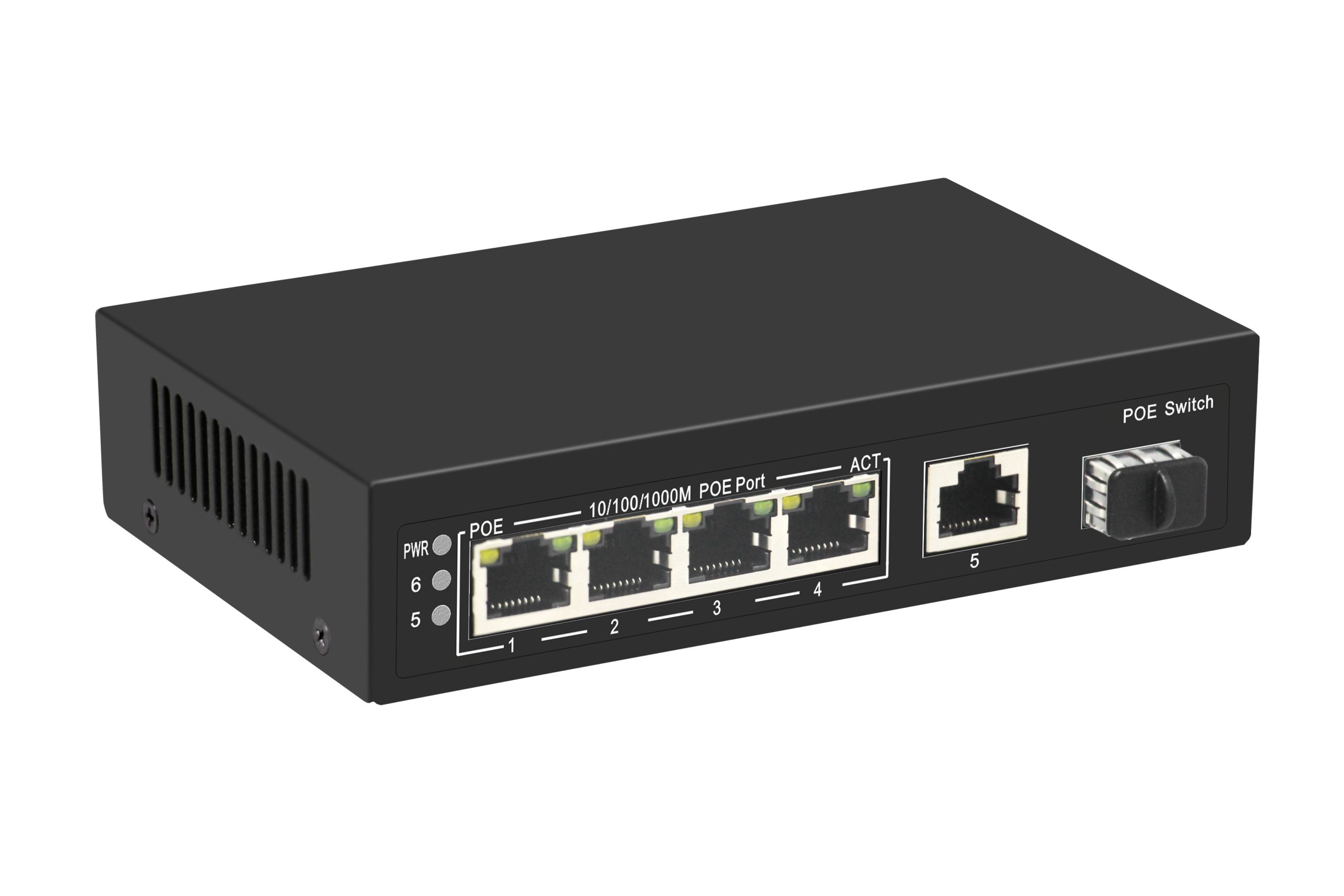6 Port POE Gigabit Switch ANG1006 - Aristel Networks